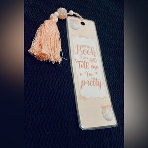Baby pink cowgirl theme Bookmark